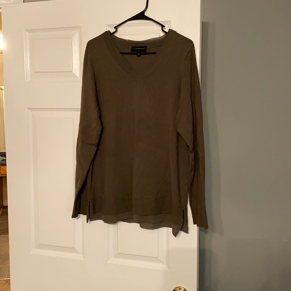 Green Lane Bryant sweater/blouse size 14/16
